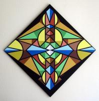 Abstract Geometric - Changing Seasons - Acrylic On Canvas