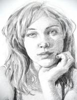 Lex Pencil Study - Pencil Drawings - By Anita Dewitt, Pencil Portraiture Drawing Artist