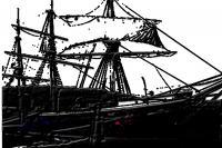 Shadows Of A Ship - Digital Digital - By Miraychel Stone, Abstract Digital Artist