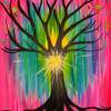 Tree Of Blessings - Acrylic Paintings - By Jon Kania, Abstract Painting Artist