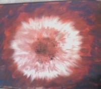 Dandelion - Acrylic Paints Paintings - By Bebe Bible, Abstract Painting Artist
