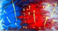 Virus - Acrylic Paints Paintings - By Bebe Bible, Abstract Painting Artist