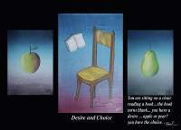 Triptych - Desire And Choice - Oil On Canvas