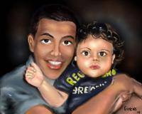 Fathers Love - Corel Painter Paintings - By Mark Givens, Digital Painting Painting Artist