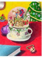 Christmastime - Colored Pencil Drawings - By Mitch Nolte, Still Life Drawing Artist