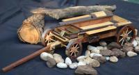 Wedding Ceremony Wagon - Mixed Woodwork - By Jacques Burger, Realism Woodwork Artist