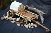 Transpot Wagon - Mixed Woodwork - By Jacques Burger, Realism Woodwork Artist