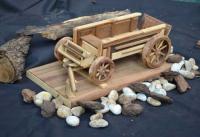 Dromedaris Wagon - Mixed Woodwork - By Jacques Burger, Realism Woodwork Artist