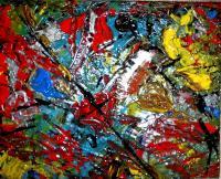 31-1-13 - Acrylics Paintings - By Julia Veytsner, Abstract Painting Artist