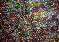Dastany - Acrylics Paintings - By Julia Veytsner, Abstract Painting Artist