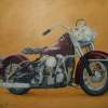 Outlaw - Oil On Canvas Paintings - By Tom Hampton, Abstract Painting Artist
