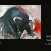 The Bull - Acrylic Paintings - By Gopal Sharma, Bull Painting Artist