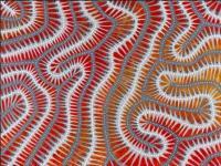 The Coral - Acrylic On Canvas Paintings - By Danielle Burford, Australian Aboriginal Art Painting Artist