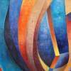 Waves 1 - Oil Paintings - By Monika Bagaric, Abstraction Painting Artist