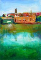 Dry Dock By Andrew Dawes - Acrylic Paintings - By Lizard Art, Landscape Painting Artist