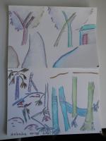 Western Australia - Texta Drawings - By Ann-Claire Herrmann, Free Sketch Drawing Artist