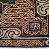 Celtic Birds Handbeaded Tapestry Detaik - Myuiki Glass Seed Beads Glasswork - By Leslye Wolf, Beaded Tapestry Glasswork Artist