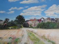 Leiston Abbey - Oil Paintings - By Philip Smith, Realistic Painting Artist