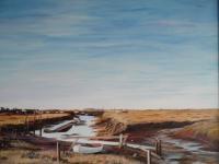 Morston Creek - Oil Paintings - By Philip Smith, Realistic Painting Artist