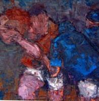 Charge Rugby Prints - Oil Paintings - By Rugby Prints, Impressionists Painting Artist