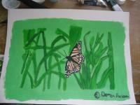 Animals - Monarch Butterfly - Acrylics