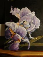 Purple Beauty - Oil Paintings - By Cynthia Clark-Mahan, Realism Painting Artist