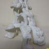 Beauty - White Cement Sculptures - By Dinesh Sisodia, Abstract Sculpture Artist