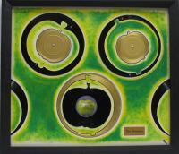 Apple Records - Recordartmusic Sculptures - By Henk Zielman, Recordartvinylart Sculpture Artist