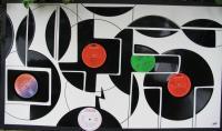 Pick Up The Pieces - Recordartmusic Sculptures - By Henk Zielman, Recordartvinylart Sculpture Artist