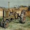 A Deere One Replaced - Watercolor Paintings - By Matthew Thornburg, Landscape Painting Artist