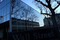 Architectural - Reflections On Wall Street - Sony A200 Dslr