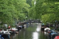 Amsterdam Canal - Cannon Xti Photography - By Wanda Mcdonald, Landscape Photography Artist