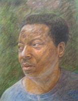 Portraits - Portrait - Realism Or Abstraction - Colored Pencil