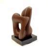 Tango - Bronze  Patina Sculptures - By Orna Ackerman, Modern Sculpture Artist