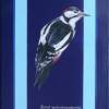 Great Spotted Woodpecker - Acrylic Paintings - By Malc Lane, Fine Art Painting Artist