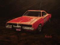 General Lee - Acrylic Paintings - By Erin Hissong, Realism Painting Artist