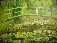 Monet Revisited - Acrylic Paintings - By Erin Hissong, Recreation Painting Artist