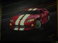 Viper - Acrylic Paintings - By Erin Hissong, Realism Painting Artist