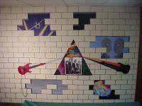 Pink Floyd Mural - Acrylic Paintings - By Erin Hissong, Expressionistic Painting Artist